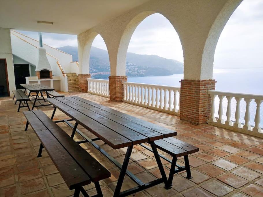 Casa Acogedora Con Vistas Espectaculares - Cozy Seaview House - 24H Access - Private Parking Villa Almuñécar Eksteriør billede